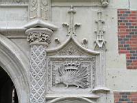 Blois, Chateau, Aile Louis XII, Porc epic de Louis XII (2)